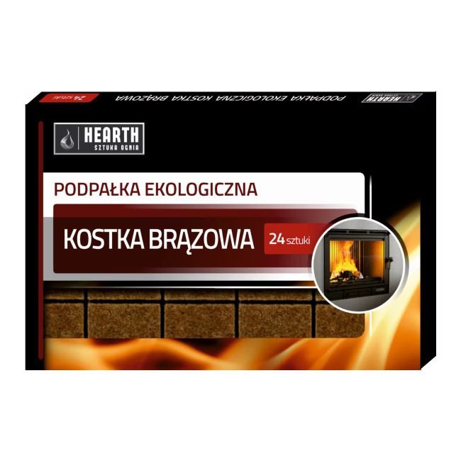 Valkoiset sytykepalat Hearth 560 g, 64 kpl