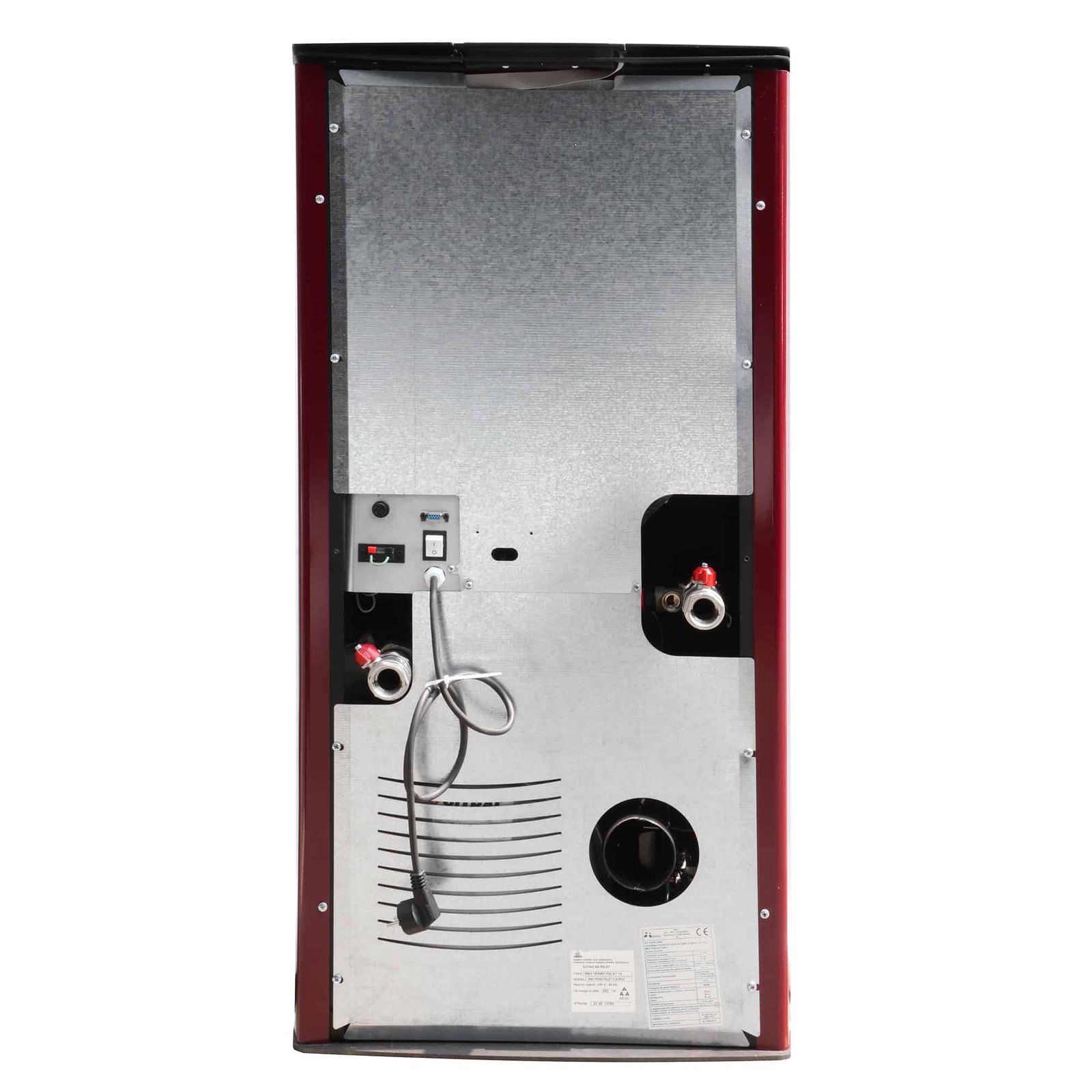Vesikiertoinen teräksinen pellettikamiina BRESCIA 13 kW - Image 6